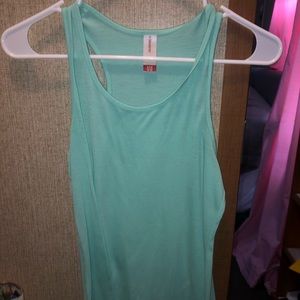 aqua tank top